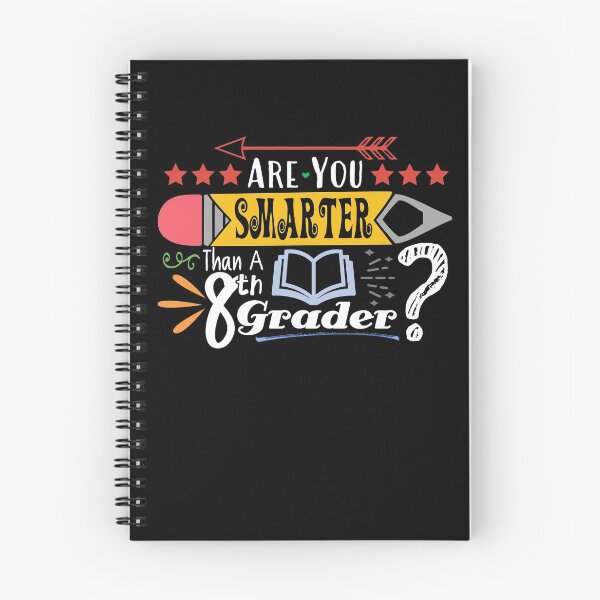 Item preview, Are You Smarter Than A Eighth Grader? (Dark) designed and sold by the-krisney-way.