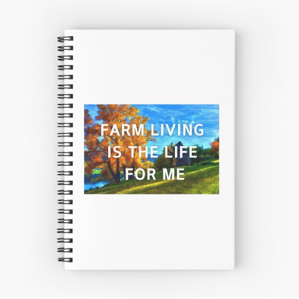 Item preview, FARM LIVING IS THE LIFE FOR ME designed and sold by LaBelleMaison.