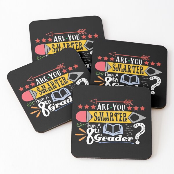 Item preview, Are You Smarter Than A Eighth Grader? (Dark) designed and sold by the-krisney-way.