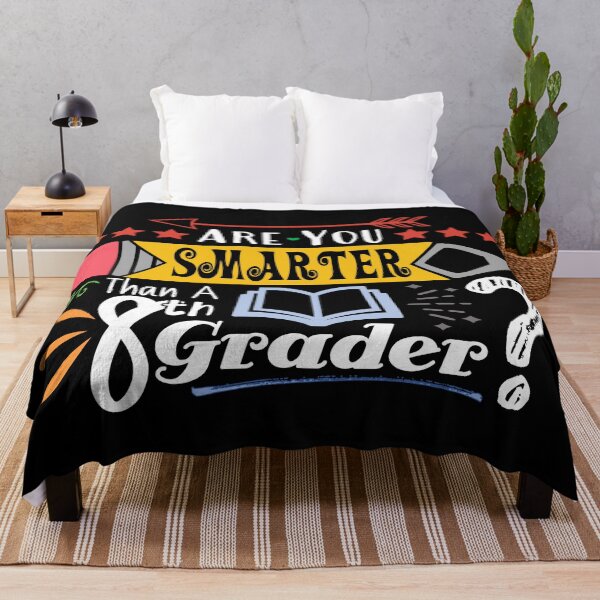 Item preview, Are You Smarter Than A Eighth Grader? (Dark) designed and sold by the-krisney-way.