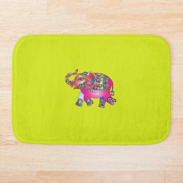 Item preview, coloured elephant designed and sold by mathieugrabels.
