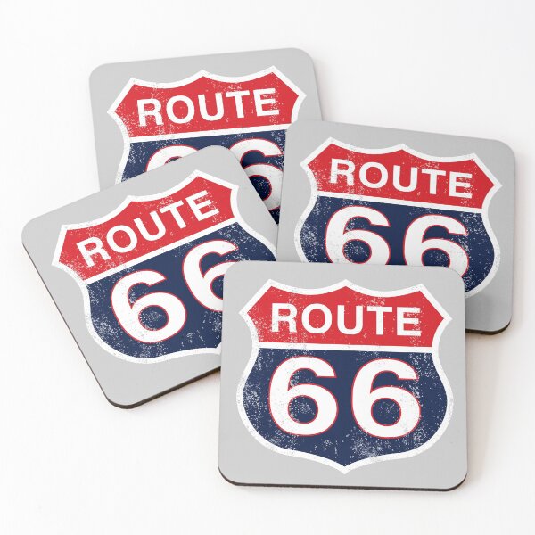 Artikelvorschau, ROUTE 66 VINTAGE-SCHILD entworfen und verkauft von #mossasdesign.