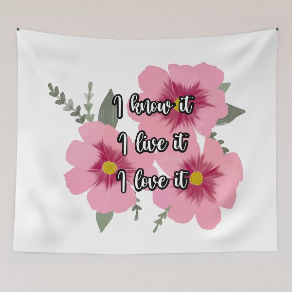 Item preview, I know it, I live it, I love it designed and sold by Handdrawnbyzoe.