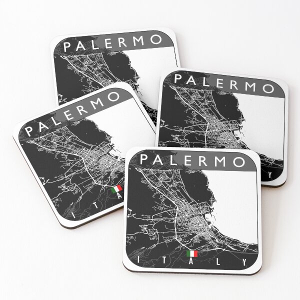 Item preview, PALERMO MAP ITALY designed and sold by hatimelhag.