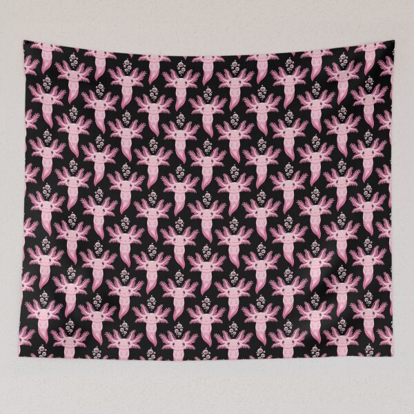 Item preview, Axolotl Pattern designed and sold by SageHartArt.