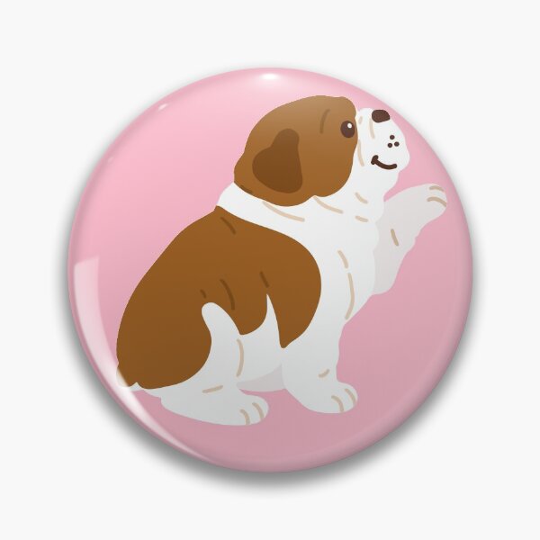 Item preview, Cute Brown English Bulldog Shaking Hand designed and sold by You Store.