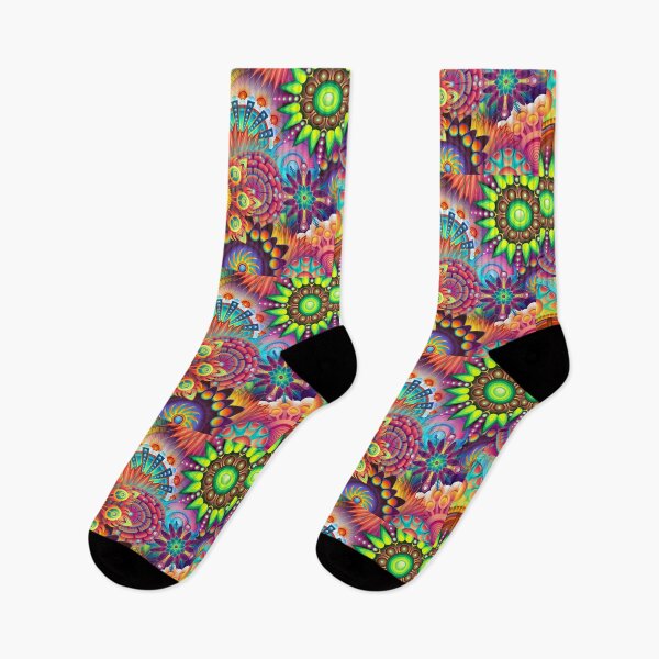 Artikelvorschau, Mandalas,bunte,abstrakte,dekorative,geometrische,blumen,psychedelische,digital,hintergrund entworfen und verkauft von mathieugrabels.