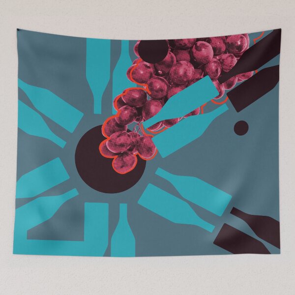 Item preview, Wine Art - 08 Repeat designed and sold by Ribkage.