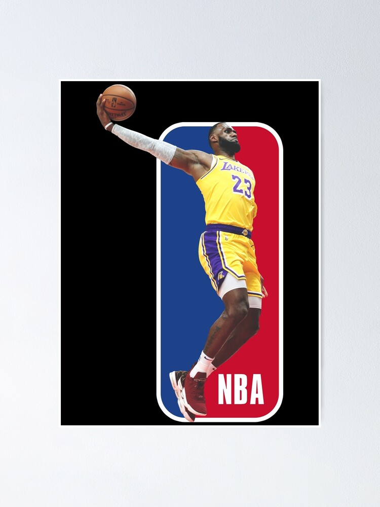 Lebron James King Of Basketball Dunk Poster for Sale by