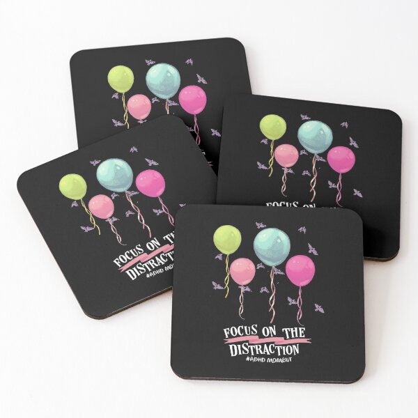 Item preview, Funny #ADHD Brain - Focus On The Distraction Balloons, Attention Deficit Hyperactive Disorder designed and sold by MJDezigns.