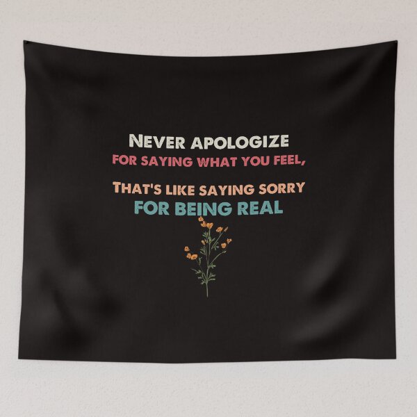Item preview, Quote of day - apologize designed and sold by maynard974b.