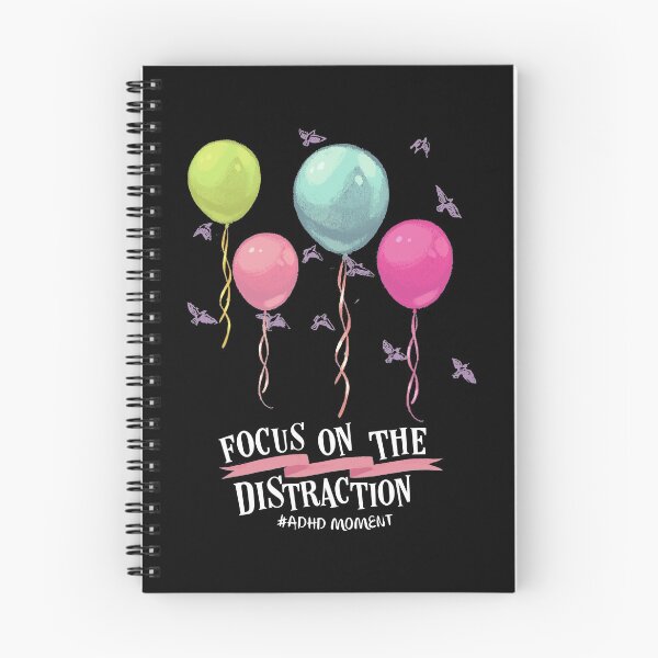Item preview, Funny #ADHD Brain - Focus On The Distraction Balloons, Attention Deficit Hyperactive Disorder designed and sold by MJDezigns.