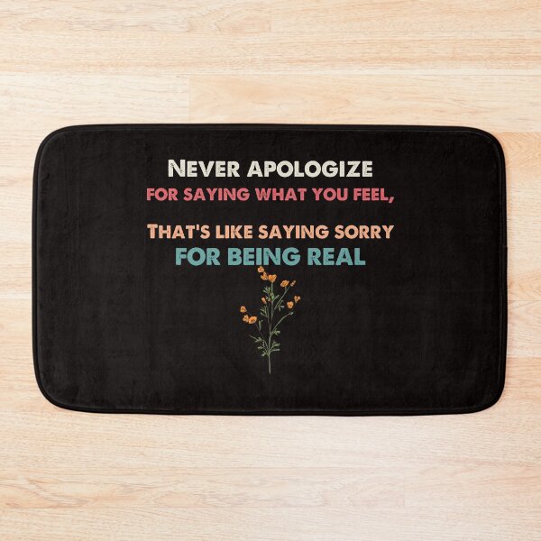 Item preview, Quote of day - apologize designed and sold by maynard974b.