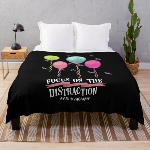Item preview, Funny #ADHD Brain - Focus On The Distraction Balloons, Attention Deficit Hyperactive Disorder designed and sold by MJDezigns.