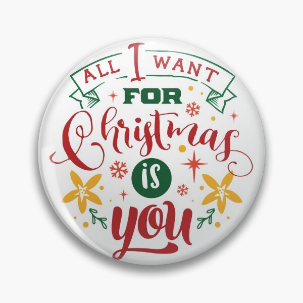 Item preview, All I Want For Christmas Is You - Typographic Design designed and sold by art-by-shadab.