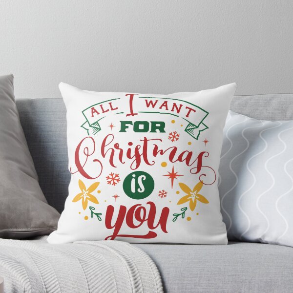 Item preview, All I Want For Christmas Is You - Typographic Design designed and sold by art-by-shadab.