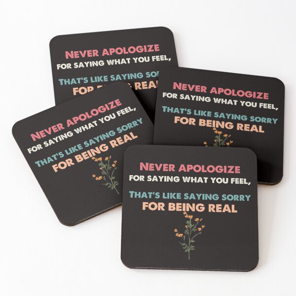 Item preview, Quote of day - apologize 2 designed and sold by maynard974b.