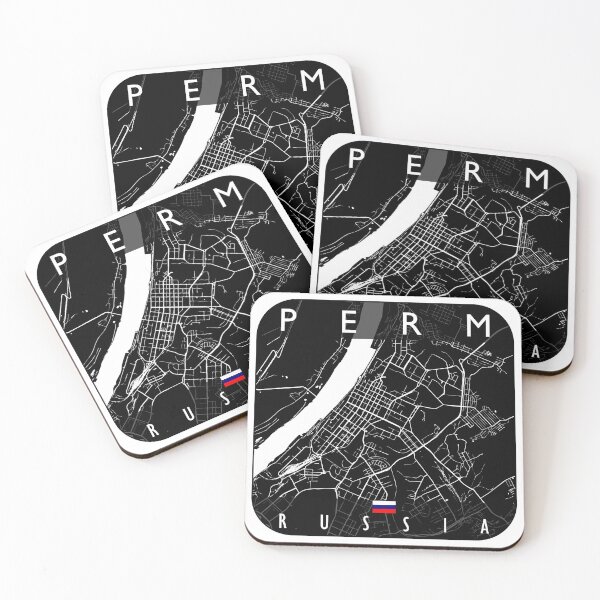 Item preview, PERM MAP RUSSIA designed and sold by hatimelhag.