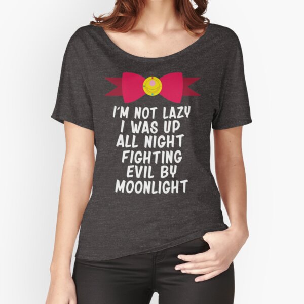 Combattre le mal au clair de lune T-shirt coupe relax