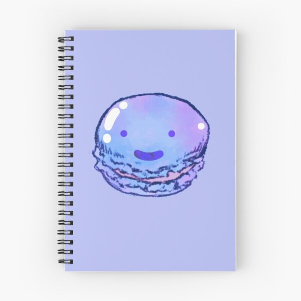 Item preview, + BLUEBERRY Macaron Smiley Face + designed and sold by russhauna.