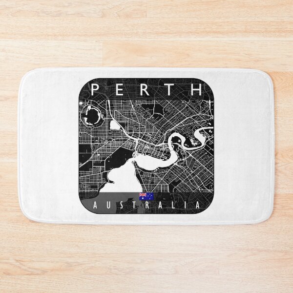Artikelvorschau, PERTH KARTE AUSTRALIEN entworfen und verkauft von hatimelhag.
