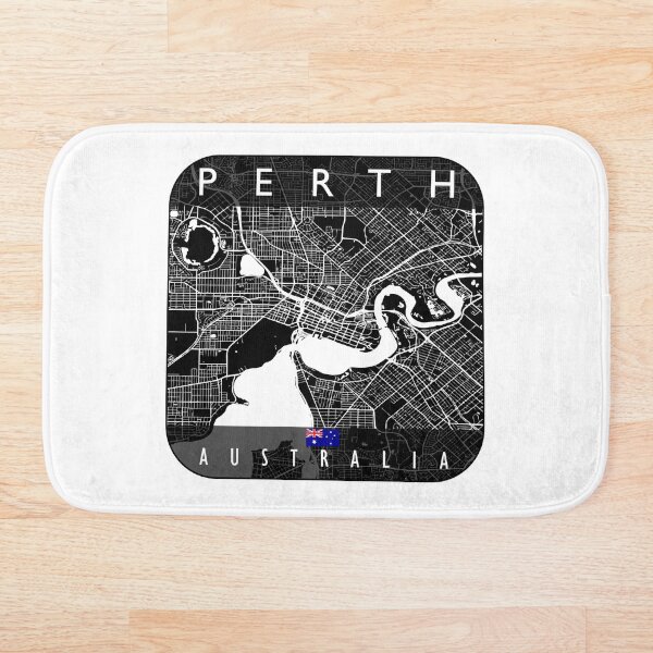 Item preview, PERTH MAP AUSTRALIA designed and sold by hatimelhag.