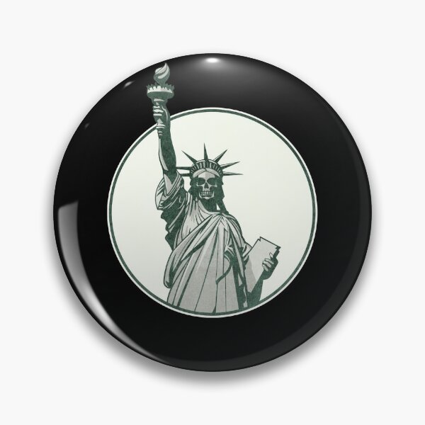 Item preview, Statue Of Liberty Skull designed and sold by sheatherley.