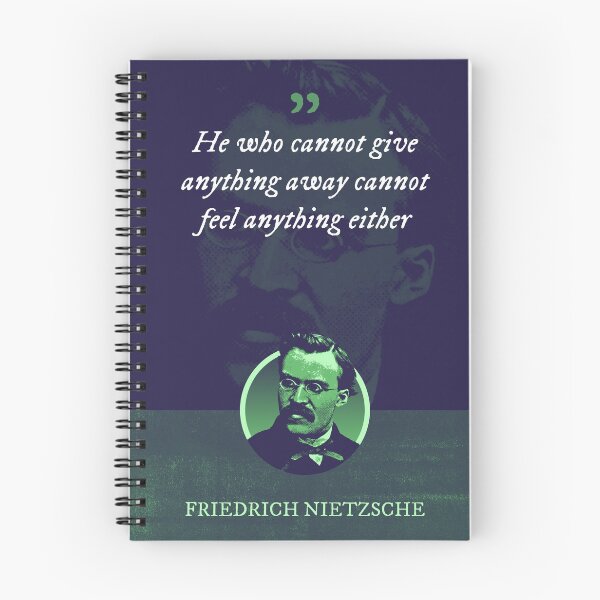 Item preview, Friedrich Nietzsche - He who cannot give anything away cannot feel anything either designed and sold by Syahrasi.