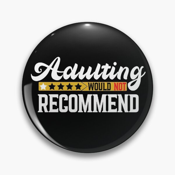 Item preview, Adulting would not recommend designed and sold by plussorn.