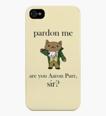 Alexander Hamilcat (Black Text) iPhone 4s/4 Case