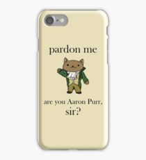 Alexander Hamilcat (Black Text) iPhone 7 Case