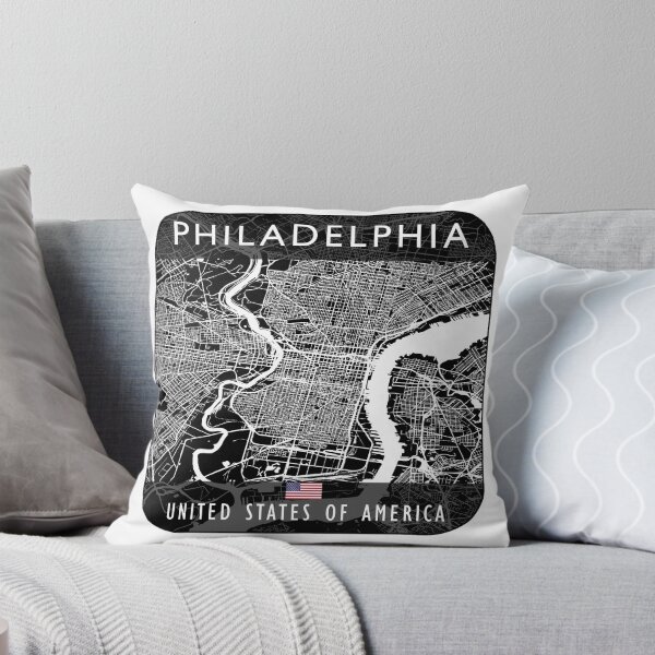 Item preview, PHILADELPHIA MAP USA designed and sold by hatimelhag.