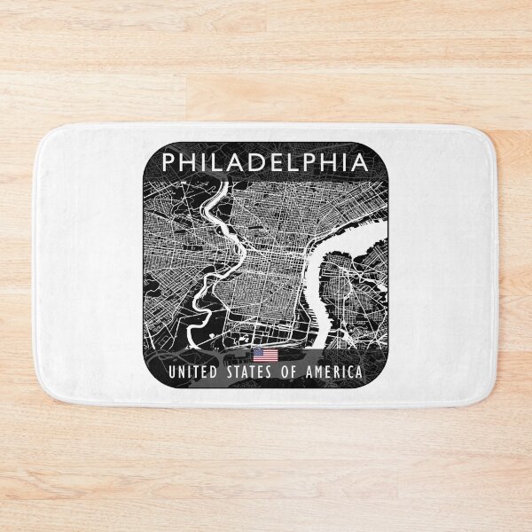Item preview, PHILADELPHIA MAP USA designed and sold by hatimelhag.