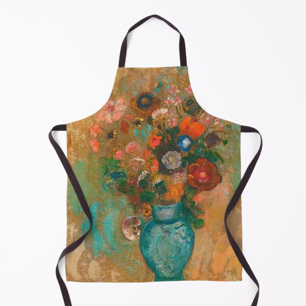 Item preview, ODILON REDON HD - Fleurs dans un Vase bleu designed and sold by Go Logo Designs.