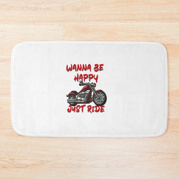 Item preview, Wanna be happy just ride designed and sold by CoolArtByMboya.