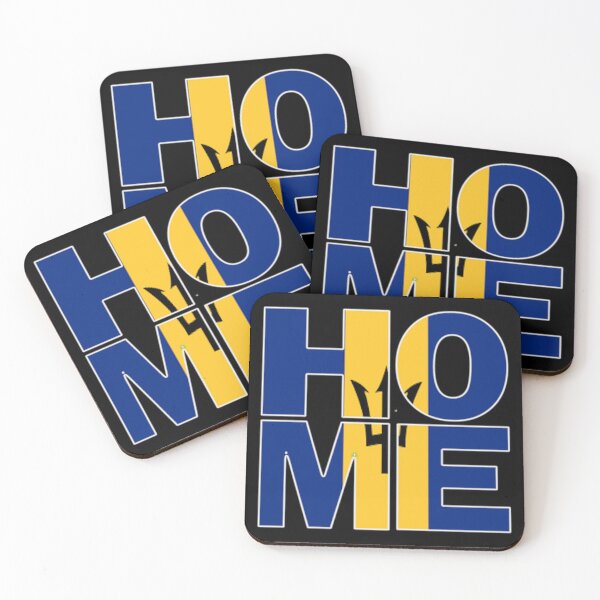 Item preview, Barbados Flag Collection Spelling HOME - Bajan - Soca Mode designed and sold by Soca-Mode.