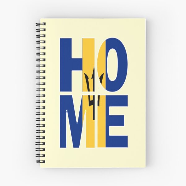 Item preview, Colección de la bandera de Barbados Ortografía HOME - Bajan - Modo Soca designed and sold by Soca-Mode.