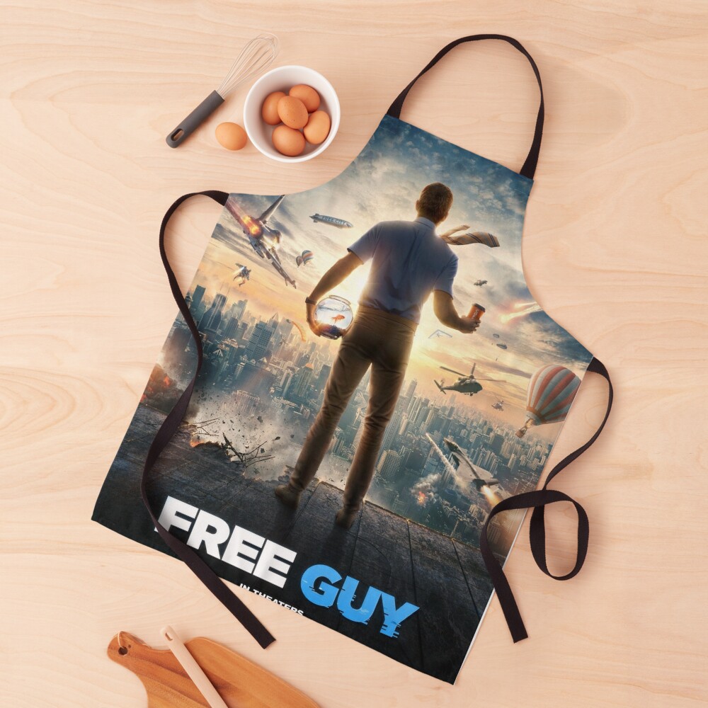 Free Guy Movie Poster, Framed, GTA Parody, 2021, 11x17, NEW, USA