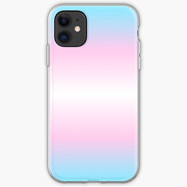 Trans Pride Flag iPhone Soft Case