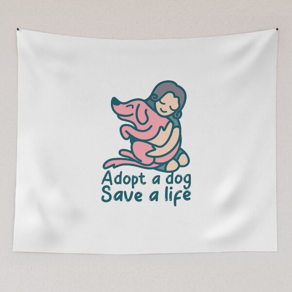 Item preview, Adopt A Dog Save A Life adorable dogs design for those who love pet adoption designed and sold by jtancrum61.