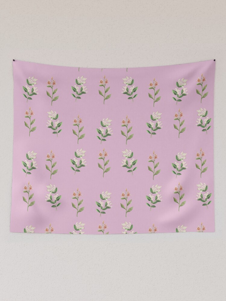 Thumbnail 2 of 3, Tapestry, Flower pattern designed and sold by Jnwodo.