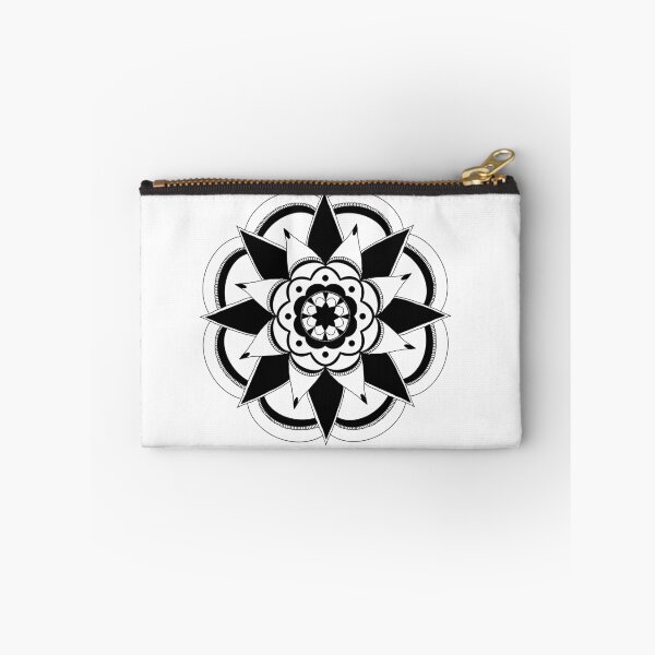 Item preview, Mandala Flower - Black and White designed and sold by mikaylawiser.
