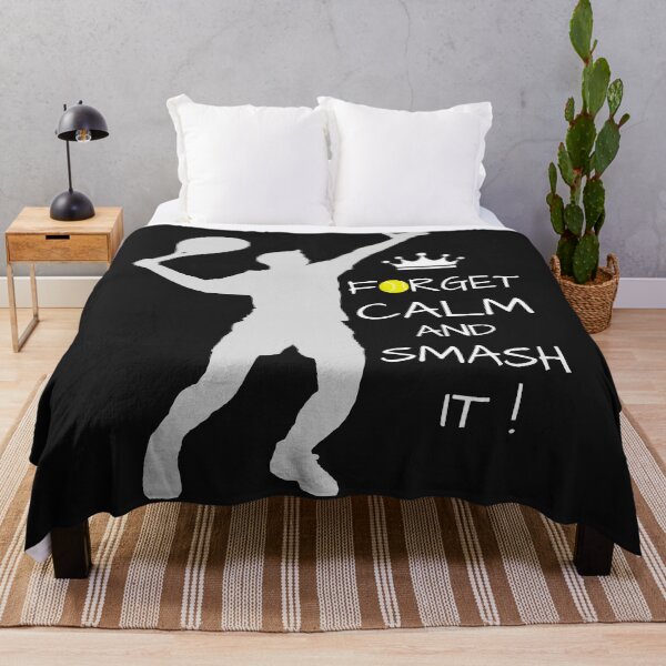 Item preview, Funny tennis quote - Forget calm and smash it1 designed and sold by Natkopod.
