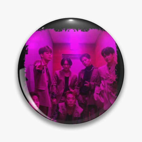 Item preview, iKON Kpop Group Members Purple Korean Kpop RGB Color Design designed and sold by Piosenka Art.