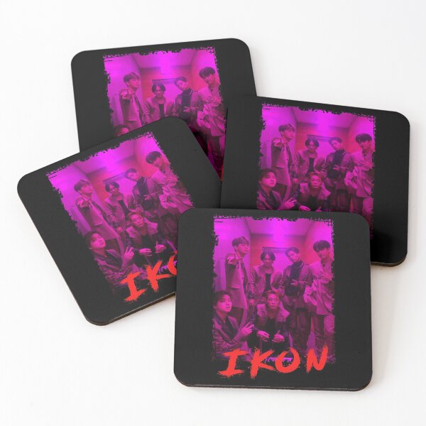 Item preview, iKON Kpop Group Members Purple Korean Kpop RGB Color Design designed and sold by Piosenka Art.