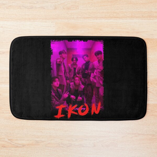Item preview, iKON Kpop Group Members Purple Korean Kpop RGB Color Design designed and sold by Piosenka Art.