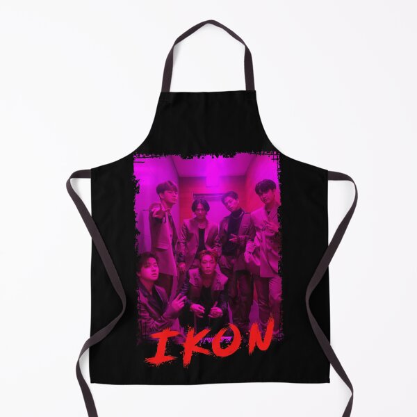 Item preview, iKON Kpop Group Members Purple Korean Kpop RGB Color Design designed and sold by Piosenka Art.