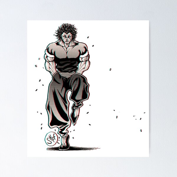 Baki and Yujiro Hanma Uzzi Watson - Illustrations ART street