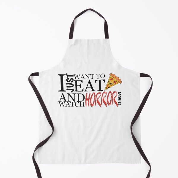 Item preview, I just want to eat pizza and watch horror movies designed and sold by SincereDear.