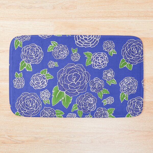 Item preview, Blue Flowers B12 designed and sold by Liz Redbrake.
